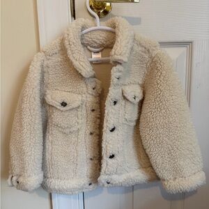 Carter's Cozy Cream Sherpa Jacket
